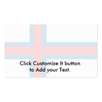 Faroe Islands, Greenland Business Card