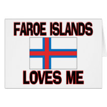 Faroe Islands Loves Me cards by flagshirt Faroe Islands Loves Me cards
