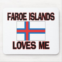 Faroe Islands Loves Me mousepads by flagshirt Faroe Islands Loves Me mousepads