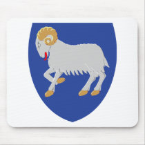 Faroe Islands Official Coat Of Arms Heraldry mousepads by inquester Faroe Islands Official Coat Of Arms Heraldry mousepads