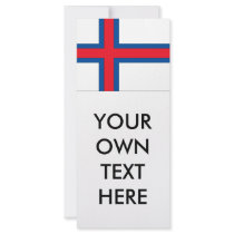 Faroe Islands rack cards by flagshirts Faroe Islands rack cards