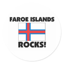 Faroe Islands Rocks stickers by flagshirt Faroe Islands Rocks stickers