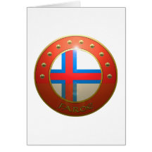 Faroe Shield Greeting Cards