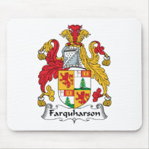 Farquharson Family Crest Mousepad