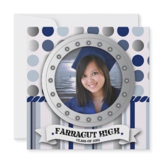 Farragut High Square Invitation invitation