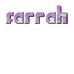 Farrah t-shirts
