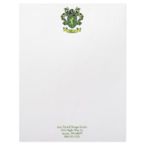 Farrell Family Crest Letterhead
