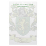 Farrell Family Crest Stationary stationery