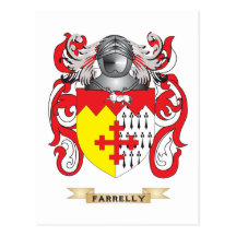Farrelly Coat of Arms Post Cards