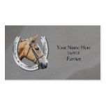 Farrier business card business cards