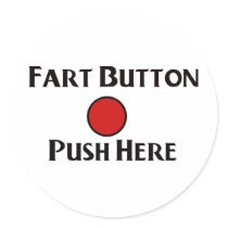 Fart Button Stickers