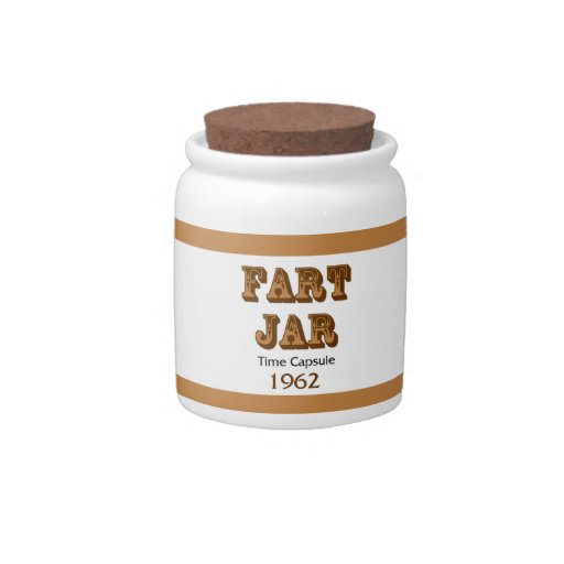 Fart Jar Time Capsule 1962 Candy Jars Zazzle