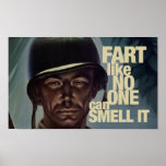 Fart like no one can smell it posters