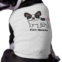 Fart Machine (French Bulldog) Doggie Tee