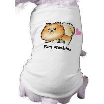 Fart Machine (pomeranian) Doggie T Shirt