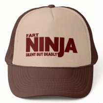 FART NINJA .... SILENT BUT DEADLY hats by TheBigTees FART NINJA .... SILENT BUT DEADLY hats
