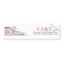FART Sticker, CzarList bumper stickers