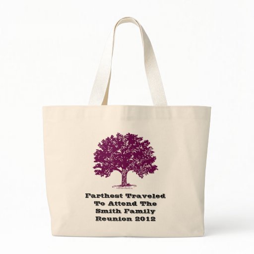 farthest_traveled_to_family_reunion_tote_bag ...