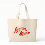 FARTING BEAST - hilarious innuendo humor Tote Bag