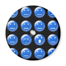 Farting Faces magnet magnets