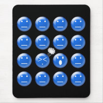 Farting Faces mousemat mousepads