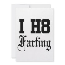 farting personalized invites