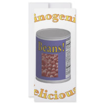 Fartsinogenic Beans Rack Card Design