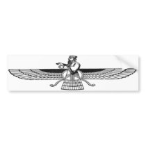Farvahar bumper stickers by saraheivoghlyan Farvahar bumper stickers