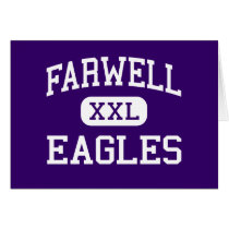 Farwell - Eagles - High School - Farwell Michigan Greeting Cards