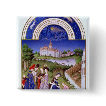Fascimile of April' Pinback Button