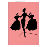 Fashiion Silhouette cards
