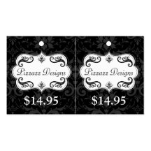 Fashion Accessory Hang Tags Business Card