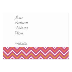 Fashion Always in Style 1900s Women on Chevron Business Card