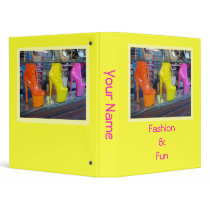 Fashion and Fun binders by DonnaGrayson_Photos Fashion and Fun binders