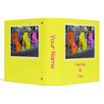 Fashion and Fun binders by DonnaGrayson_Photos Fashion and Fun binders