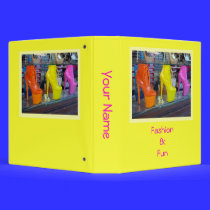 Fashion and Fun binders