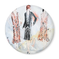 Fashion, April, 1928 Fridge Magnet