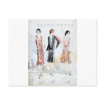 Fashion, April, 1928 Post Card