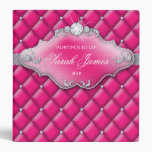 Fashion Binder Portfolio Diamonds Sweet 16 Pink 2