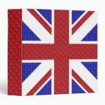 Fashion Binder Portfolio Union Jack Glam Flag Spar