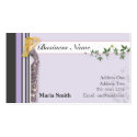 Fashion Business Card [blue] - Customized business cards