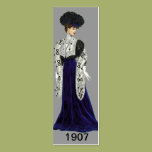 Fashion Comparisons 1907 Bookmark Business Card