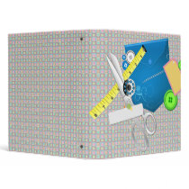 Fashion Design Seamstress Notebook binders