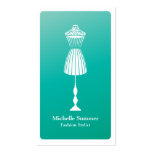 Fashion Designer Dressform Business Card