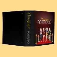 Fashion Designer Portfolio Binder binder