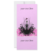 Fashion Diva Invitations, Flyers and Stickers rack cards by samack Fashion Diva Invitations, Flyers and Stickers rack cards