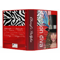 Fashion Diva "Sierra" designer binder portfolio