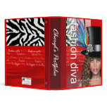 Fashion Diva "Sierra"- Portfolio binders