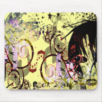 Fashion Diva Swirled mousepads