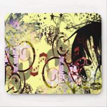 Fashion Diva Swirled mousepads